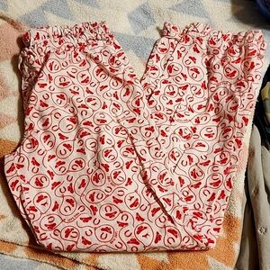 Pink Love Pink Cowboy Hat Pajama Bottoms